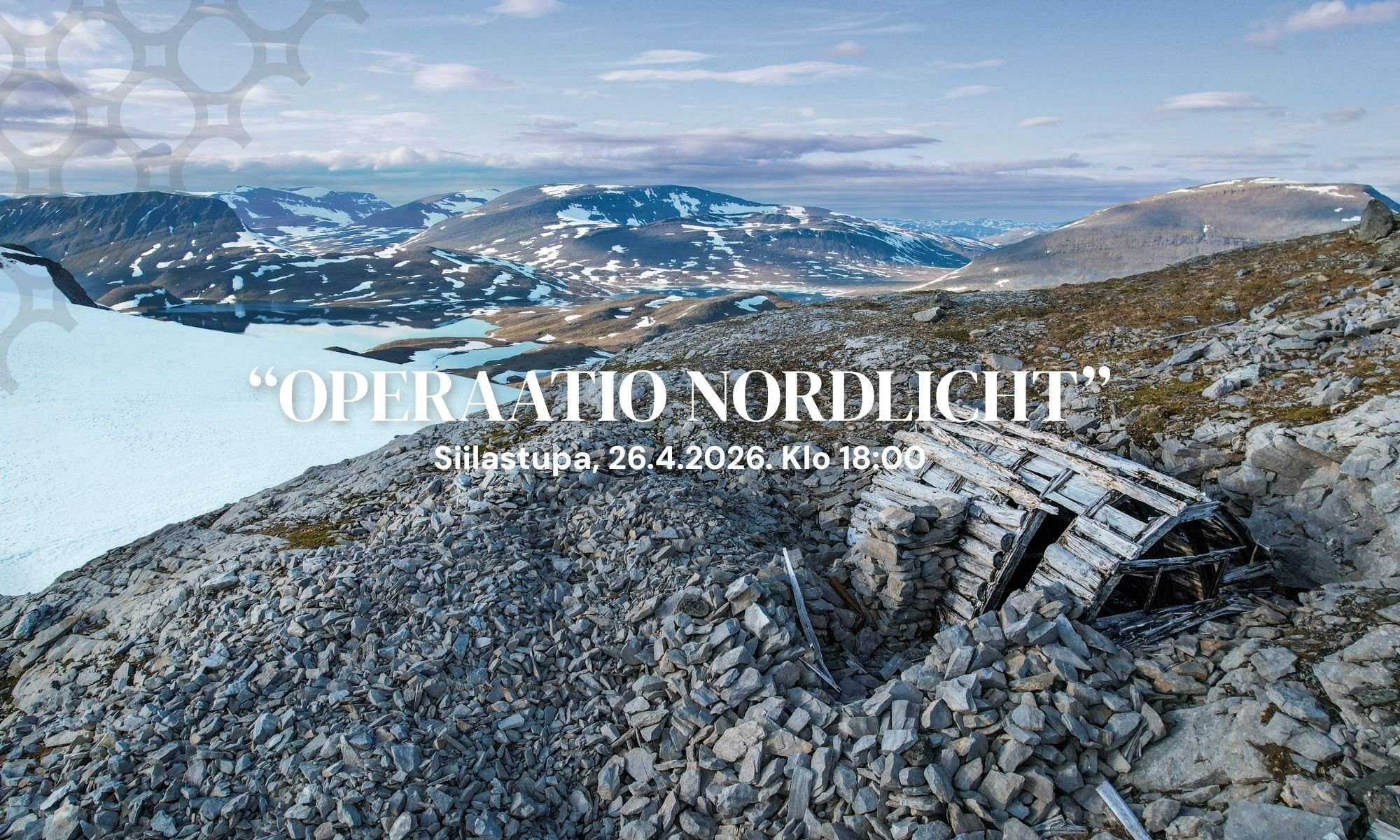 Kilpisjärven sotahistoriaa tunturissa romahtanut korsu