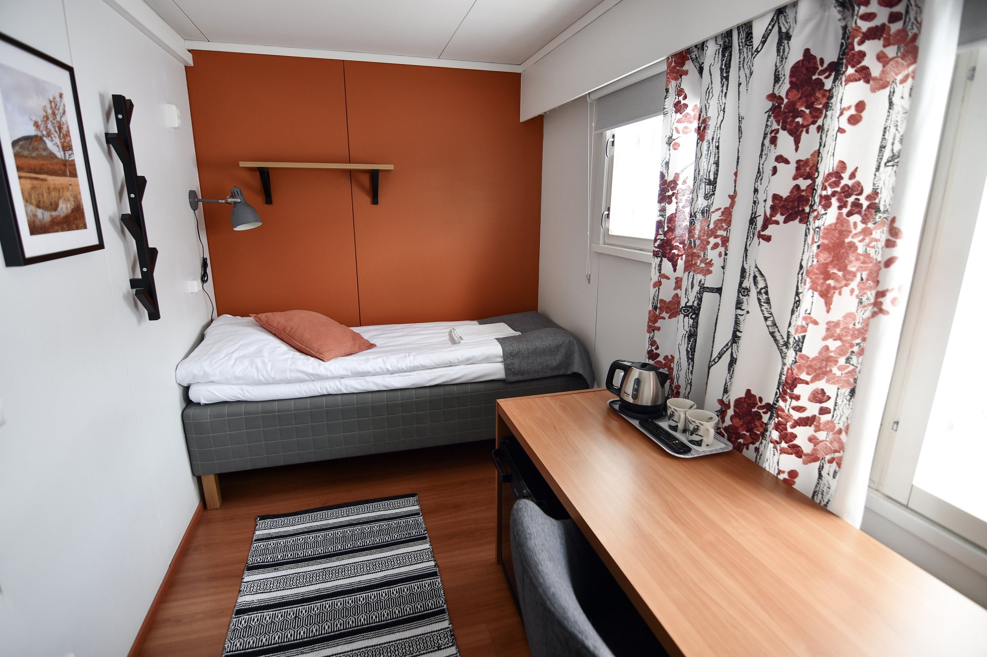 Kahden hengen huone Kilpisjärven Retkeilykeskus